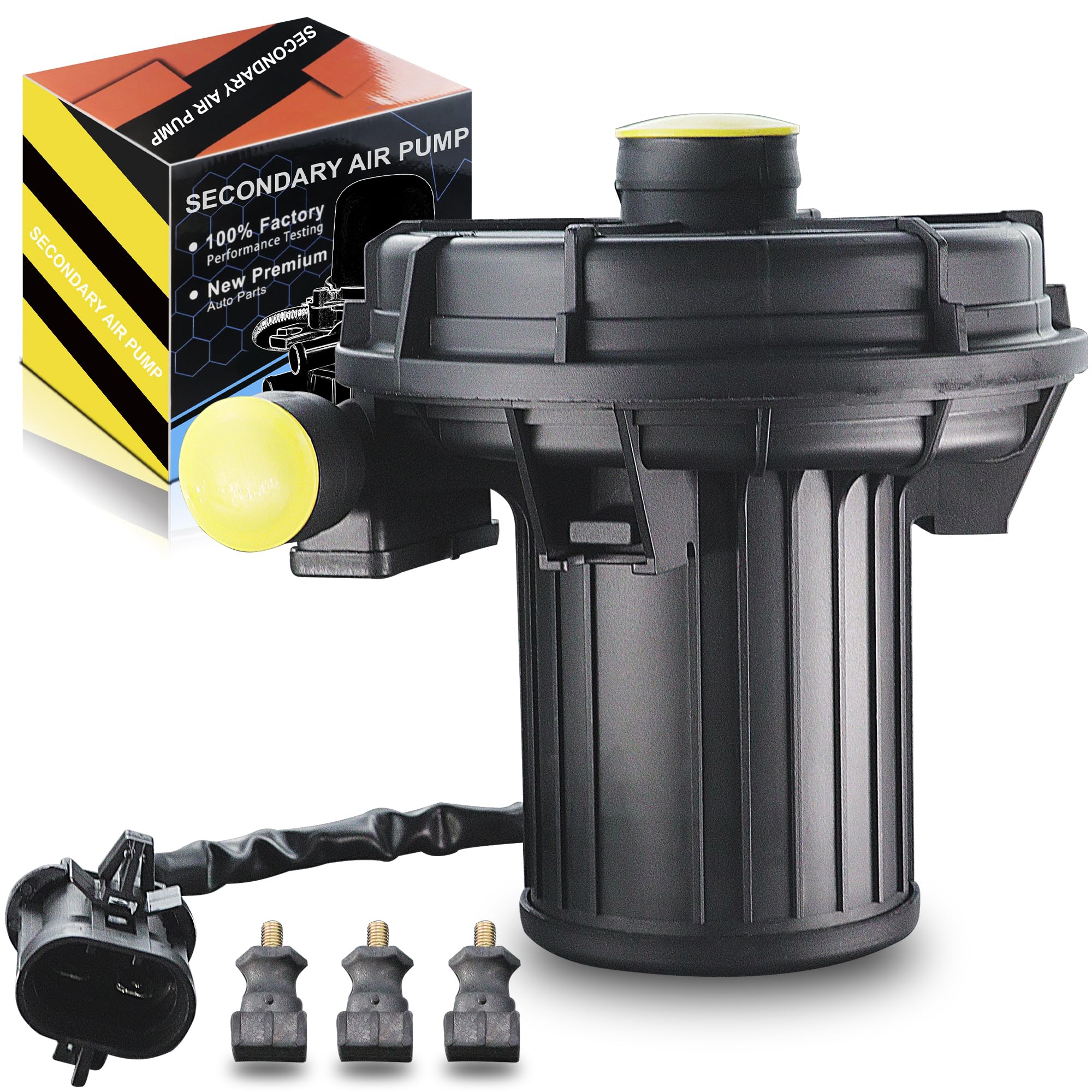 Photo 1 of YZHIDIANF 12610063 Secondary Air Injection Pump Fit For:-Chevy Colorado 2007-2012, For:-GMC 2007-2012 Canyon, For:-Hummer H3 2007-2010 2.9L 5.3L 3.7L, Secondary Air Pump Smog Pump OE# 15103159 1 Pack