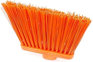 Sparta Sweeper Broom – 12 Inch Angled Outdoor Broom Head with Durable Polypropylene Bristles, Standard Thread Compatible for 