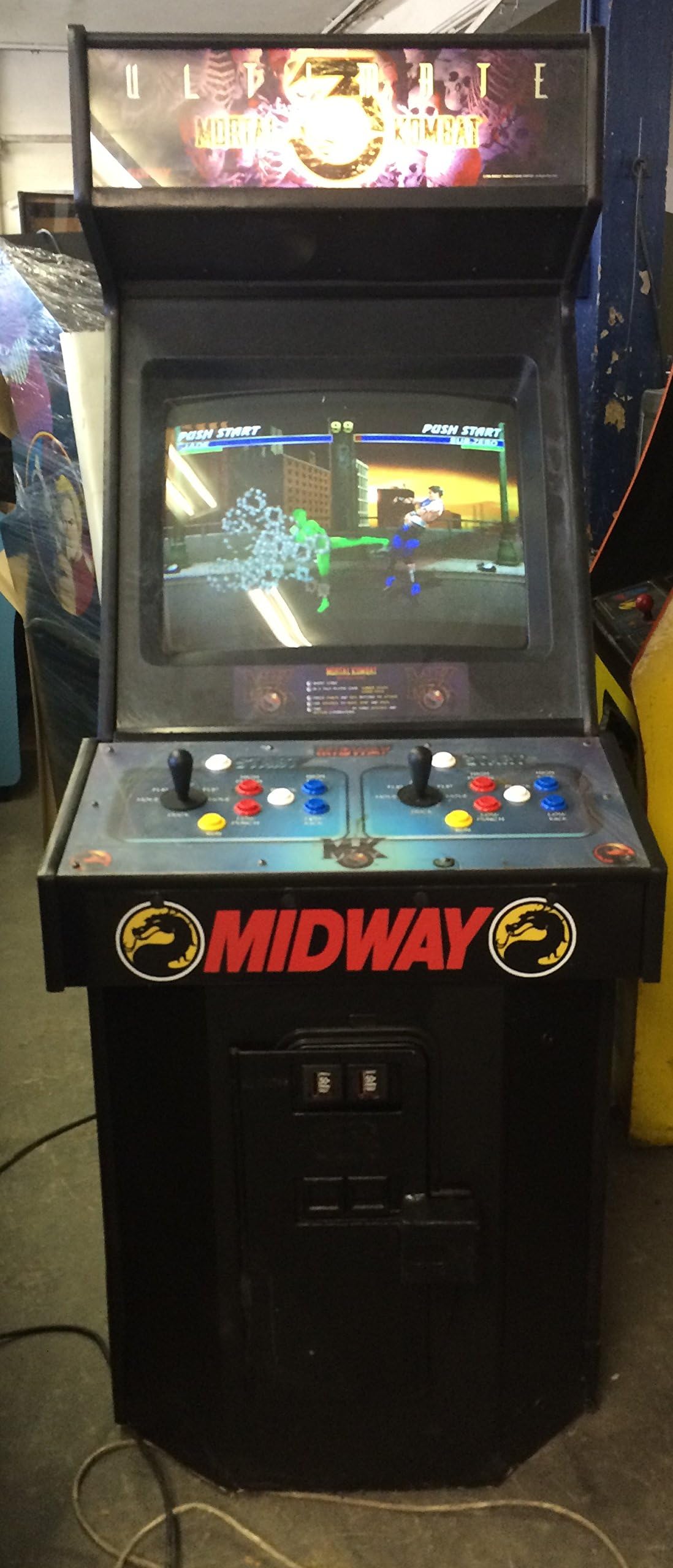 Mortal Kombat 3 Ultimate Arcade Game | Original Machine Manufactured by Midway | 90 Day Warranty by Vintage Arcade Superstore