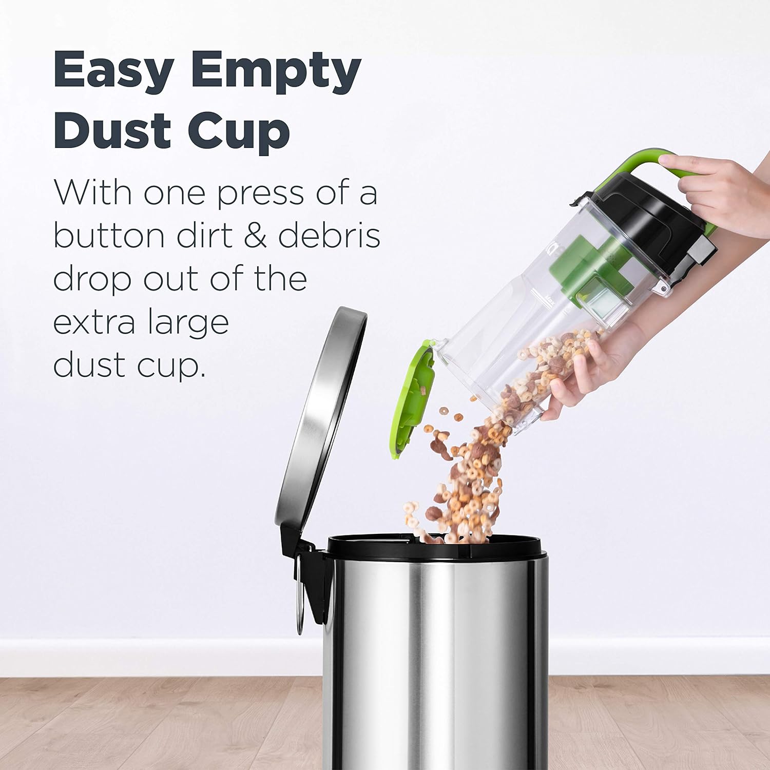 EUREKA Airspeed Ultra-Lightweight Compact Bagless Upright Vacuum Cleaner, Replacement Filter, green -