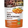 Organic Sea Buckthorn Berry Powder, High in Fiber, Omegas, Vitamin C, Vitamin E, Made from Whole Berries, 4 Oz, Grown in Nord