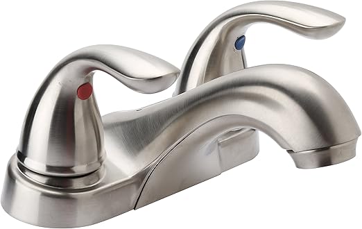 Pfister F Wl2 230k Classic 2 Handle Center Set Bathroom Faucet 4
