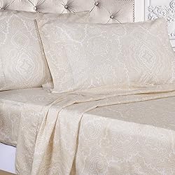 Superior 600 Thread Count Cotton Blend Bed Sheet
