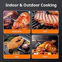AIRMSEN 500ft Long Range Wireless Meat Thermometer