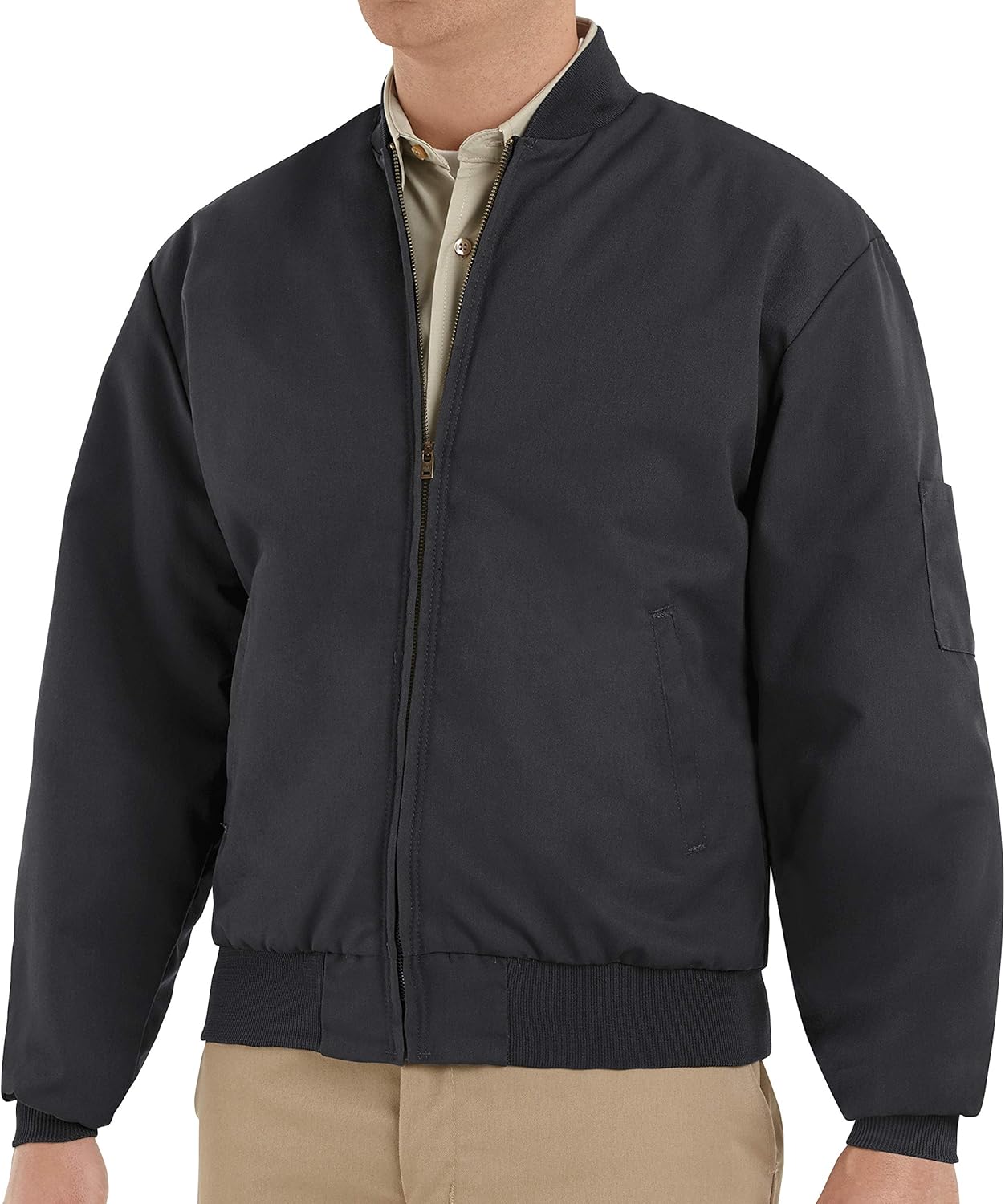 Red Kap Men's Solid Team Jacket: Clothing