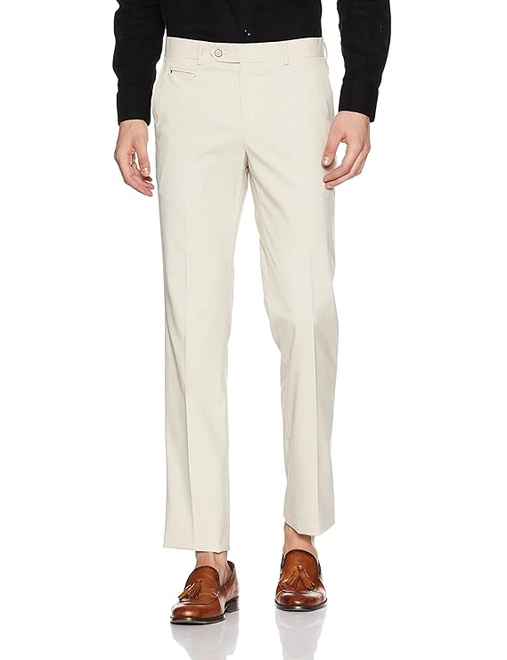 Buy Van Heusen Men's Formal Trousers (8907566285297_VHTF516M03695_36W x