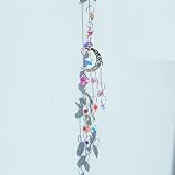 Yoosso Sun Catchers Moon Star Rainbow Crystal Window Ornament view 3