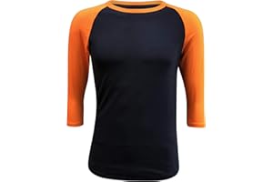 ILTEX Raglan T-Shirt 3/4 Sleeve Athletic Baseball Jersey Unisex (30+ Colors)