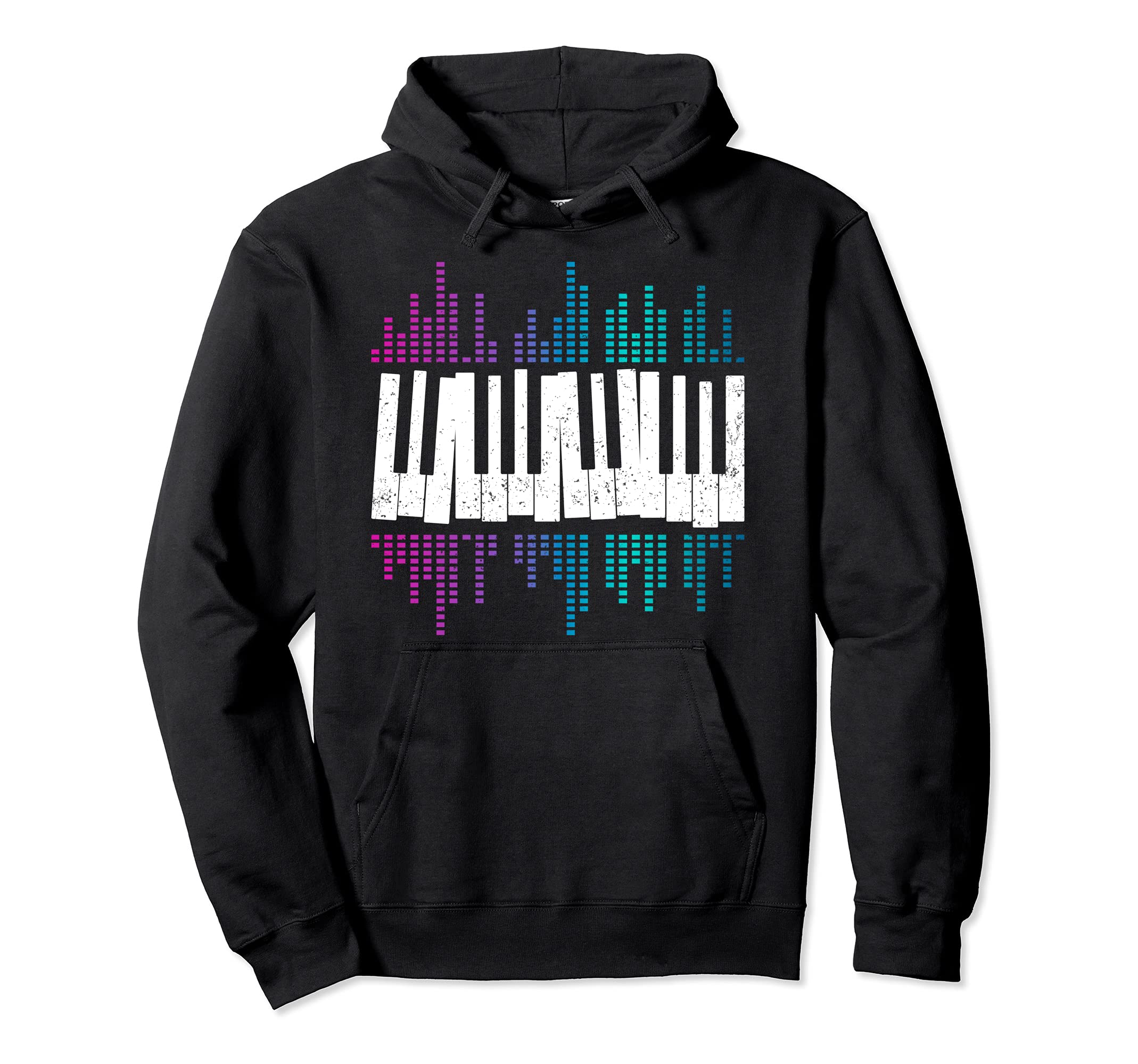 Music Pianist Musician Piano Keyboard Piano Player Piano Pullover Hoodie