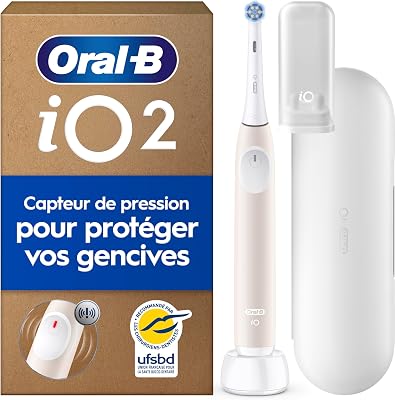Brosse à Dents Electrique iO 2 avec 1 Brossette de Rechange, Rose