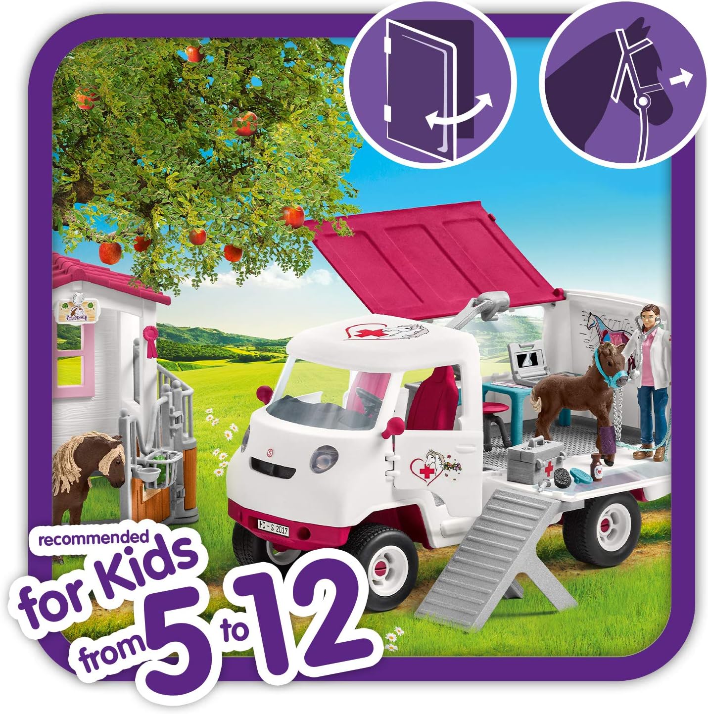 schleich vet visit to the riding centre