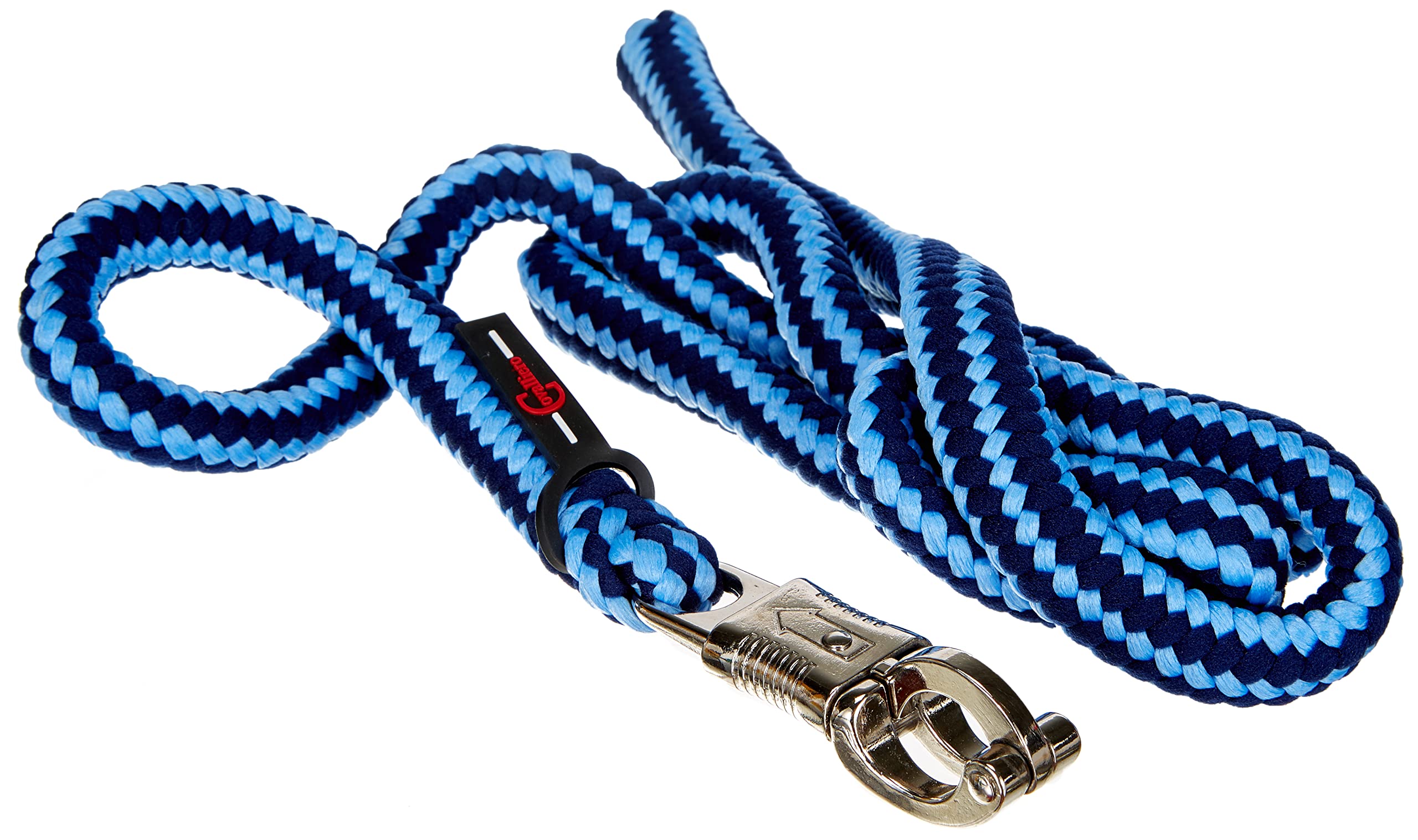 Kerbl Hippo Lead Rope With Panic-Hook - Light-Blue/Dark-Blue