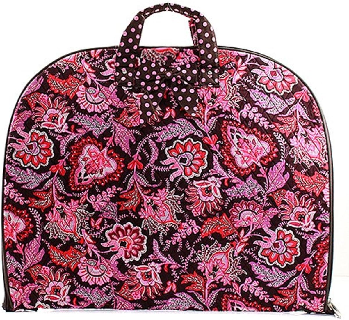 Paisley Floral Hanging Garment Bag Pink Garment Bags
