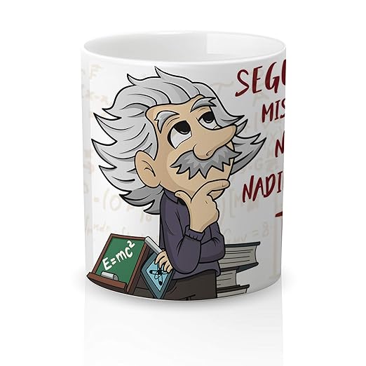 Yujuuu! | Taza cerámica Original Amor Pareja Einstein ...