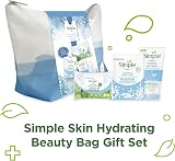 Simple Skin Hydrating Beauty Bag Gift Set - Water Boost Mask Gel Wash Wipes view 3