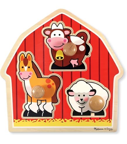 4-in-1 Peg Puzzle Farm – Nunu Educational Products Inc