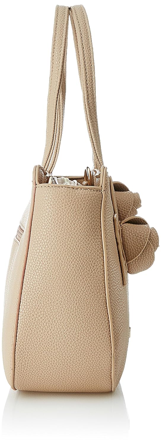 caprese mia women's satchel (beige)