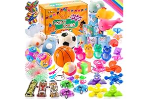 BEANDGE Claw Machine Prizes Toys Refill for Kids, Mini Small Toy Bulk Party Favors Birthday Goodie Bags Stuffers, Pinata Filler Classroom Treasure Chest Prize for Boys Girls Age 3 4 5 6 7 8 10 Year Old