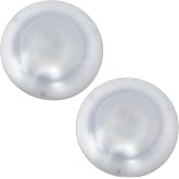 Command Electronics OEM LED RV Ceiling &amp; Under-Cabinet Light - Made in USA - Recessed Mount for Easy Installation - Durable Design - Hardware &amp; Connectors Included - 4.4 Inch Diameter | White (2 Pack)