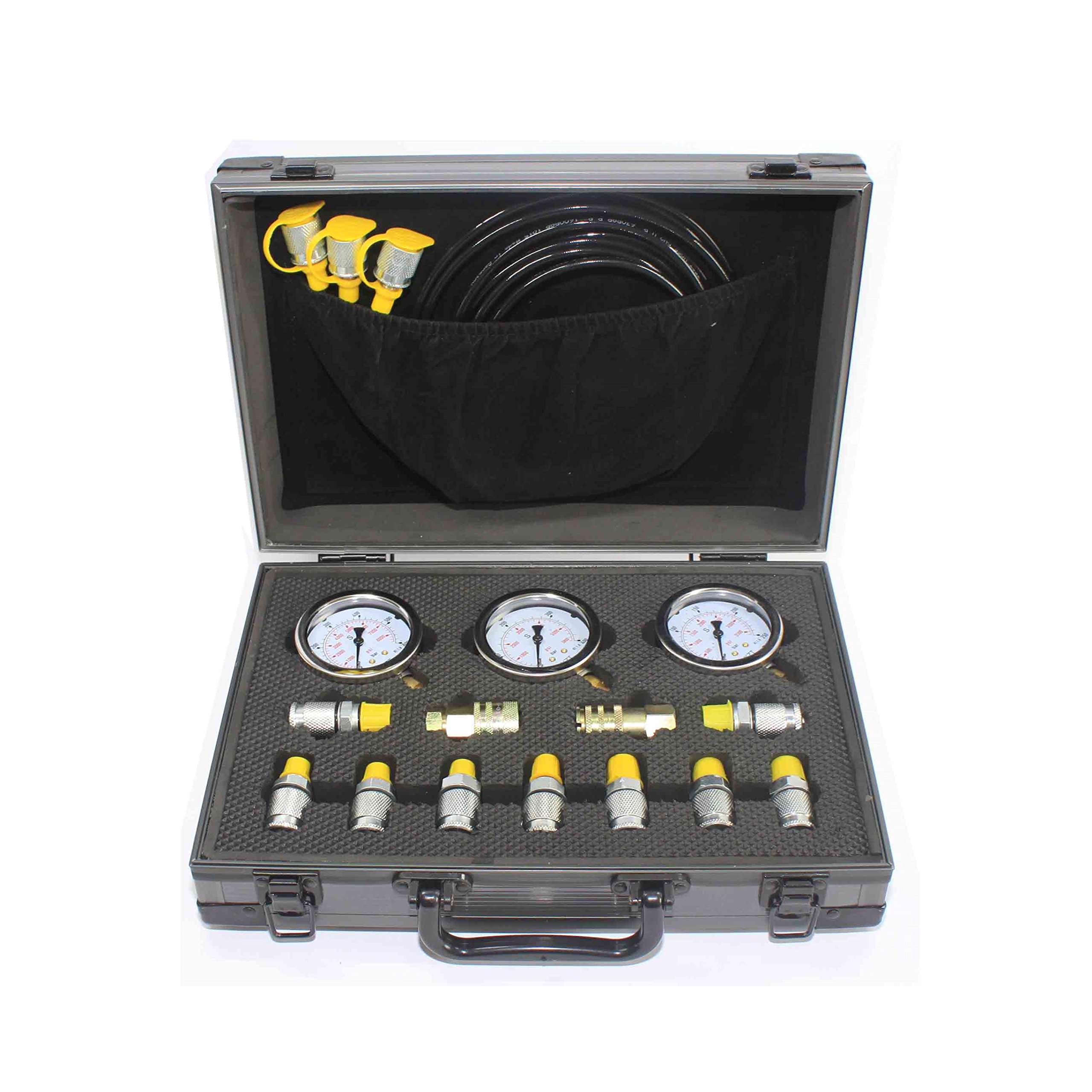 XZT 60M Hydraulic Pressure Test Coupling Kit,Pressure gauges Set,Test