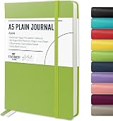 Stationery Island A5 Unlined Notebook Hardcover 180 Pages 120gsm