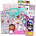 Gabby's Dollhouse Puffy Craft Sticker Book for Girls - Bundle with 300+ Stickers, More ( Party Supplies)