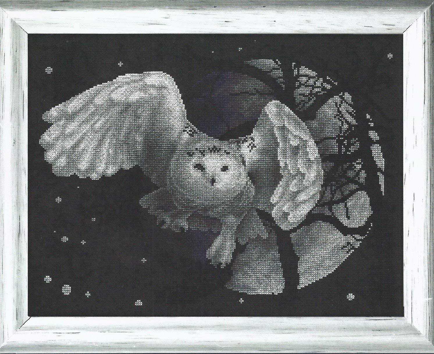 PANNA White Owl Cross Stitch Kit J-0359