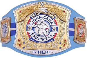 CLUB ENTERPRISE john Cena Farewell Tour 2025 Toronto Spinner Championship Replica Title Belt Collector's Replica Championship Belt