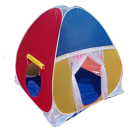 Homecute Kids Play Tent House - 110 x 110 x 120 Multi Color