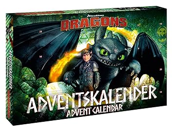 Craze 52120 - Adventskalender DreamWorks Drachenzähmen leicht Gemacht