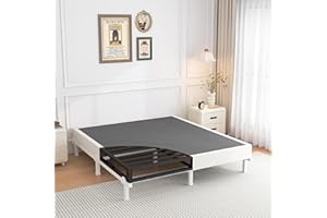 ROIL 7 Inch Queen Box Spring, Heavy Duty Metal Bed Base Mattress Foundation with Fabric Cover, 3500lbs Max Weight Capacity, Easy Assembly, Noise Free, Non-Slip