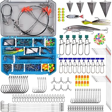 ADVANCED SEA RIGS: 3 PACKS OF X 5 HOOK TINSEL RIGS 60mm