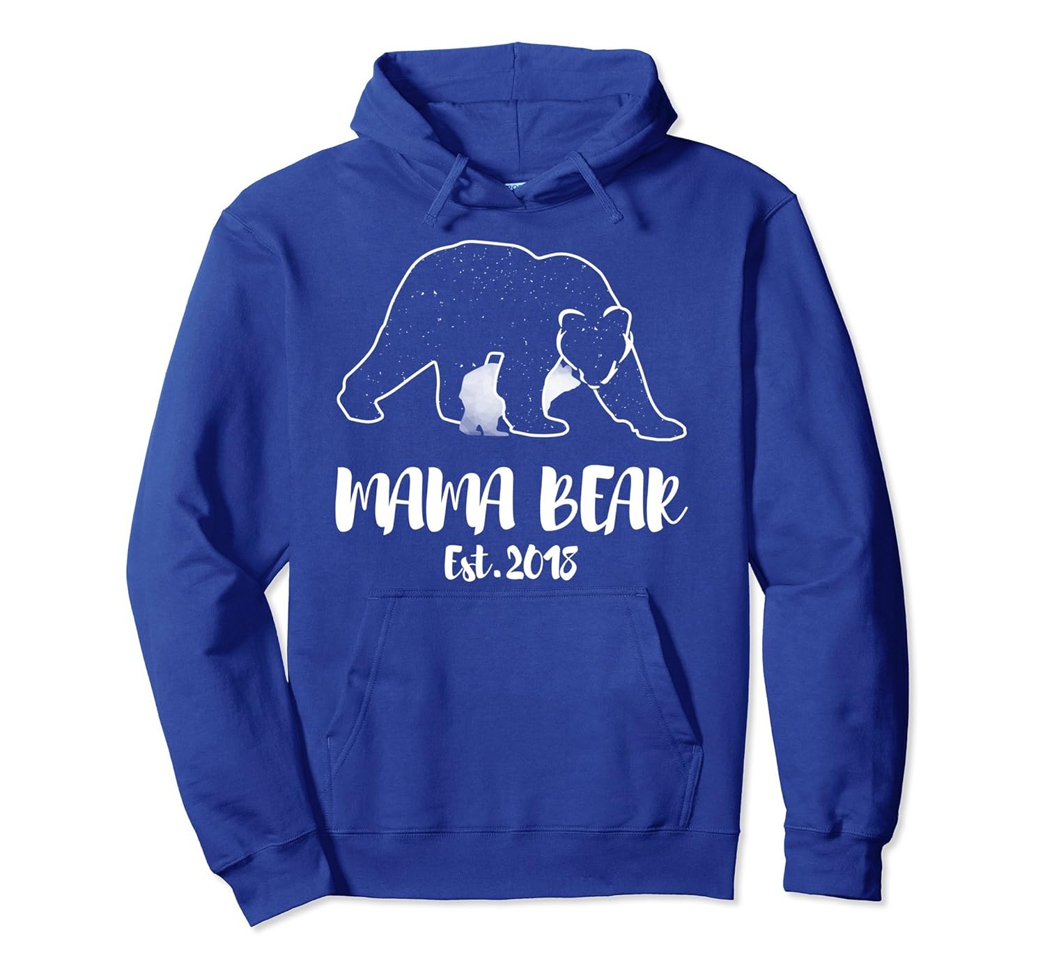 Mama Bear Est. 2018 Mom Hoodie Mother's Day Gifts For Women-anz