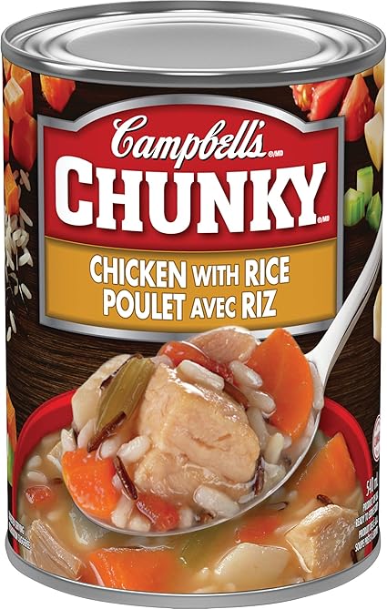 Campbell S Chunky Chicken With Rice Soup 540 Ml Amazon Ca Grocery