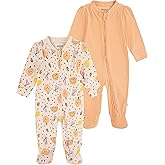 HUGGIES unisex-baby 2-pack Footed Coverall