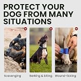 BRONZEDOG Dog Muzzle Adjustable Durable Metal Wire Basket for Large Dogs view 5