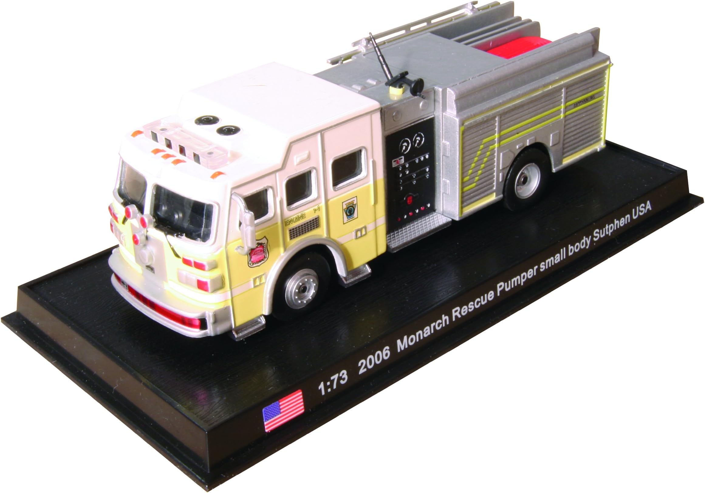 Monarch Rescue Pumper small body Sutphen - 2006 diecast 1:73 fire truck model (Amercom SF-20) by Unknown