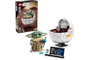 LEGO Star Wars Grogu with Hover Pram Building Toy Set - Star Wars Toy for Kids, Boys & Girls, Ages 10+ - Gift Idea for Birthday - 75403