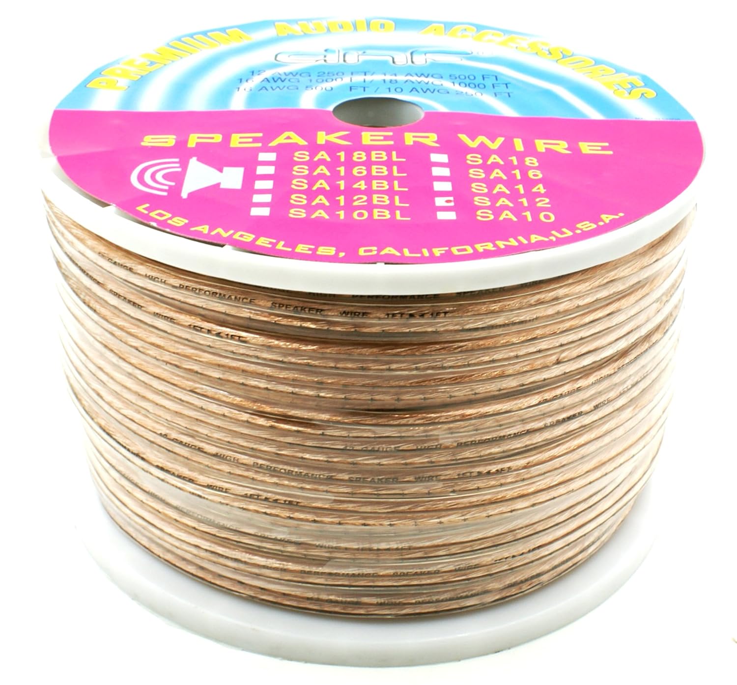 返品 交換対象商品 スピーカーケーブル Dnf 12ゲージプレミアムクリア高パフォーマンススピーカーワイヤー250フィートのホーム 車 およびオーディオ B01k3ixi0w 人気沸騰ブラドン Www Aiq Aiq Com Mx