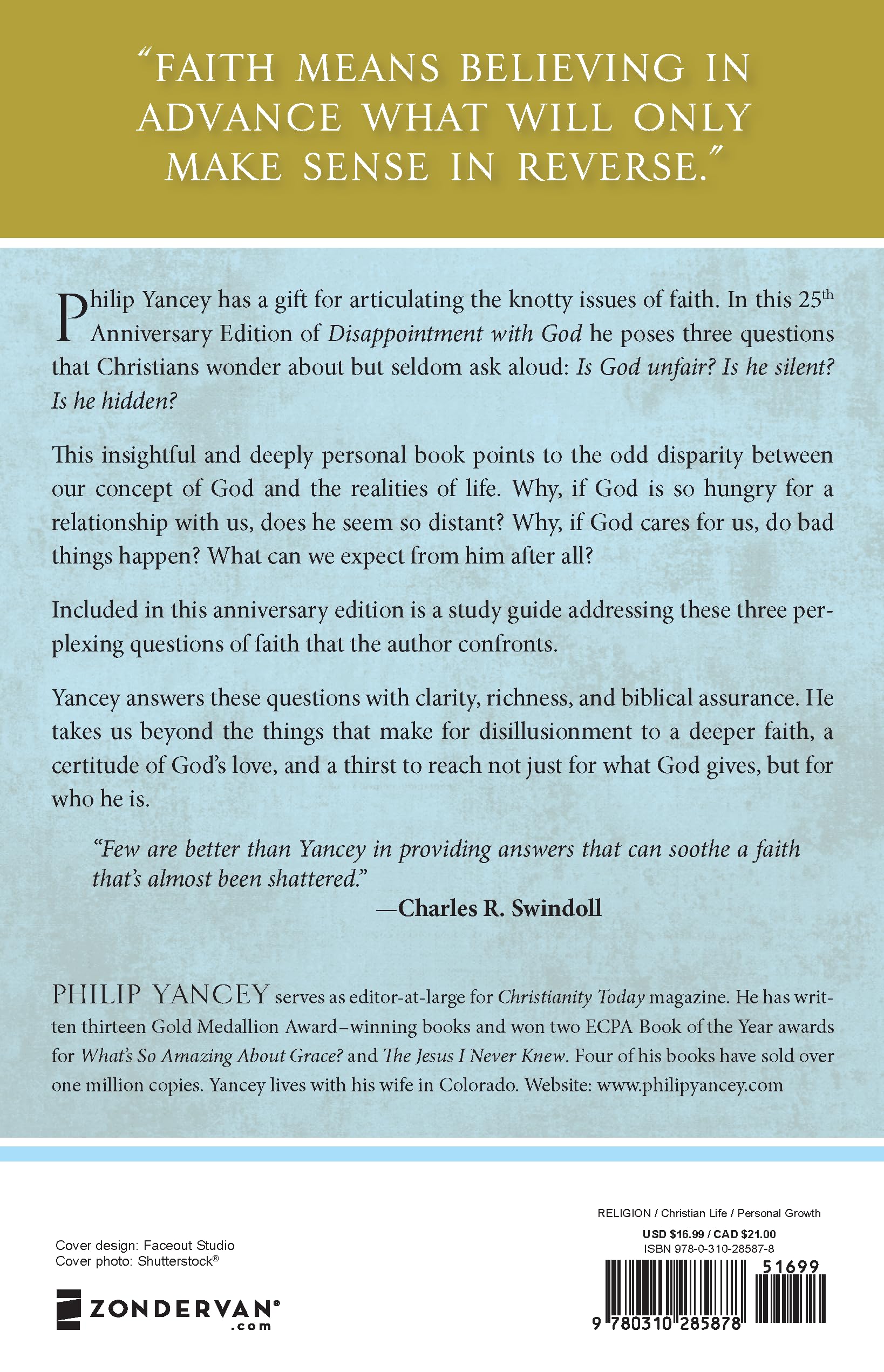 Disappointment with God: Three Questions No One Asks Aloud