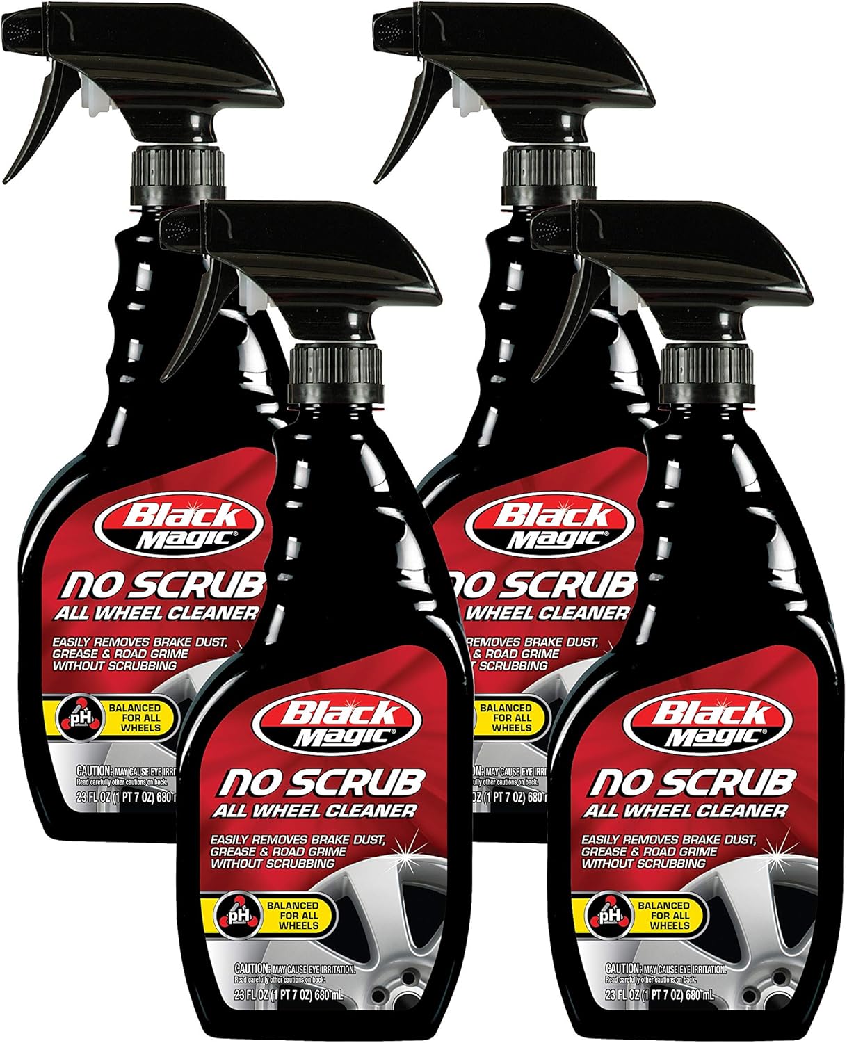 Black Magic BM41023 No No Scrub Wheel Cleaner, 23 Fluid Ounces: Automotive