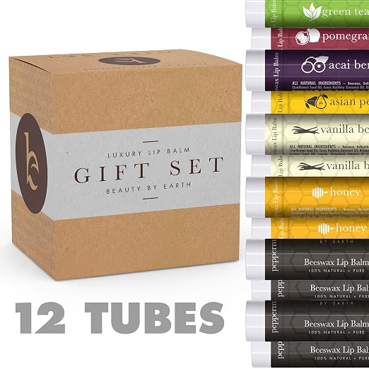 Natural Lip Balm Gift Set