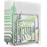 LAIHIFA Napkin Holder, Silver Napkin Holders for Table, Kitchen & Countertops, Modern Metal Cocktail Paper Napkins Holder Nap