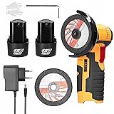 Cordless Electric Angle Grinder, Handheld Mini Tile
