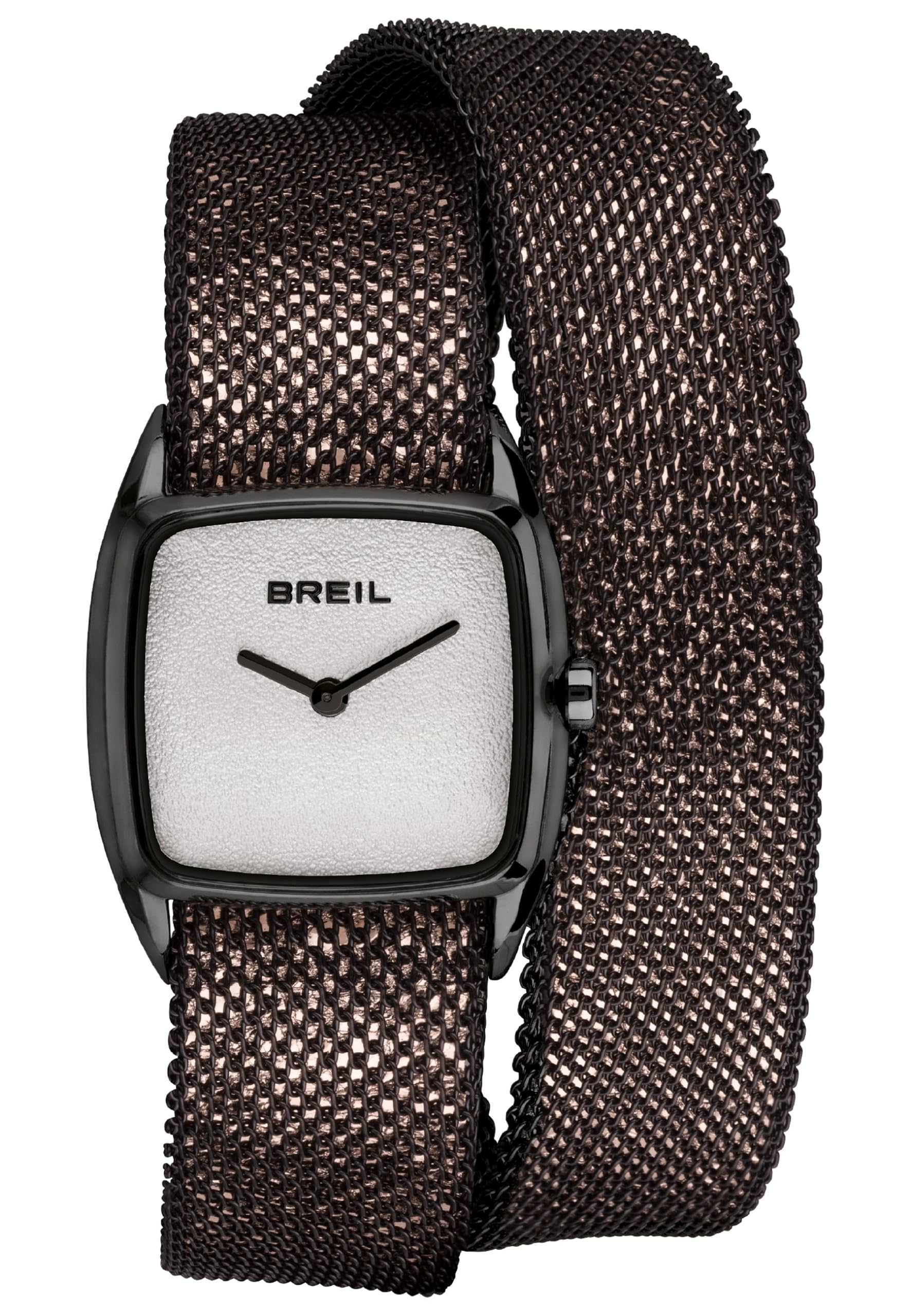 Breil Watch for Woman New Snake with mesh Bracelet Made in Steel, Movement TIME JUST - 2H Quartz
