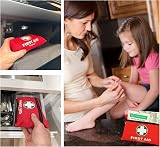 it's Smart 110 Piece First Aid Kit Red Portable Travel Home Car Hiking view 3