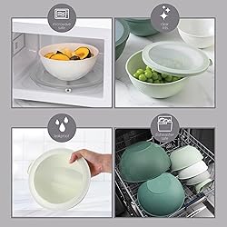 COOK WITH COLOR Mixing Bowls with Lids - 12 Piece