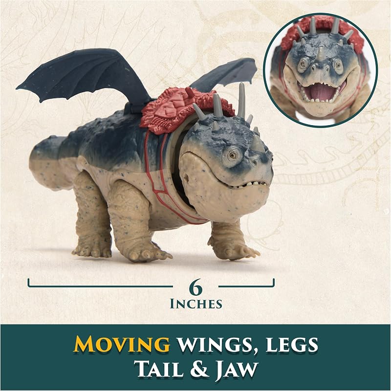 - Pack Figura Dragón y Vikingo: Gronkel y Patapez de Cómo Entrenar a Tu Dragón - Figuras de Acción Articuladas - Juguetes Niños 4 Años + - Regalo Niño 4 Años +