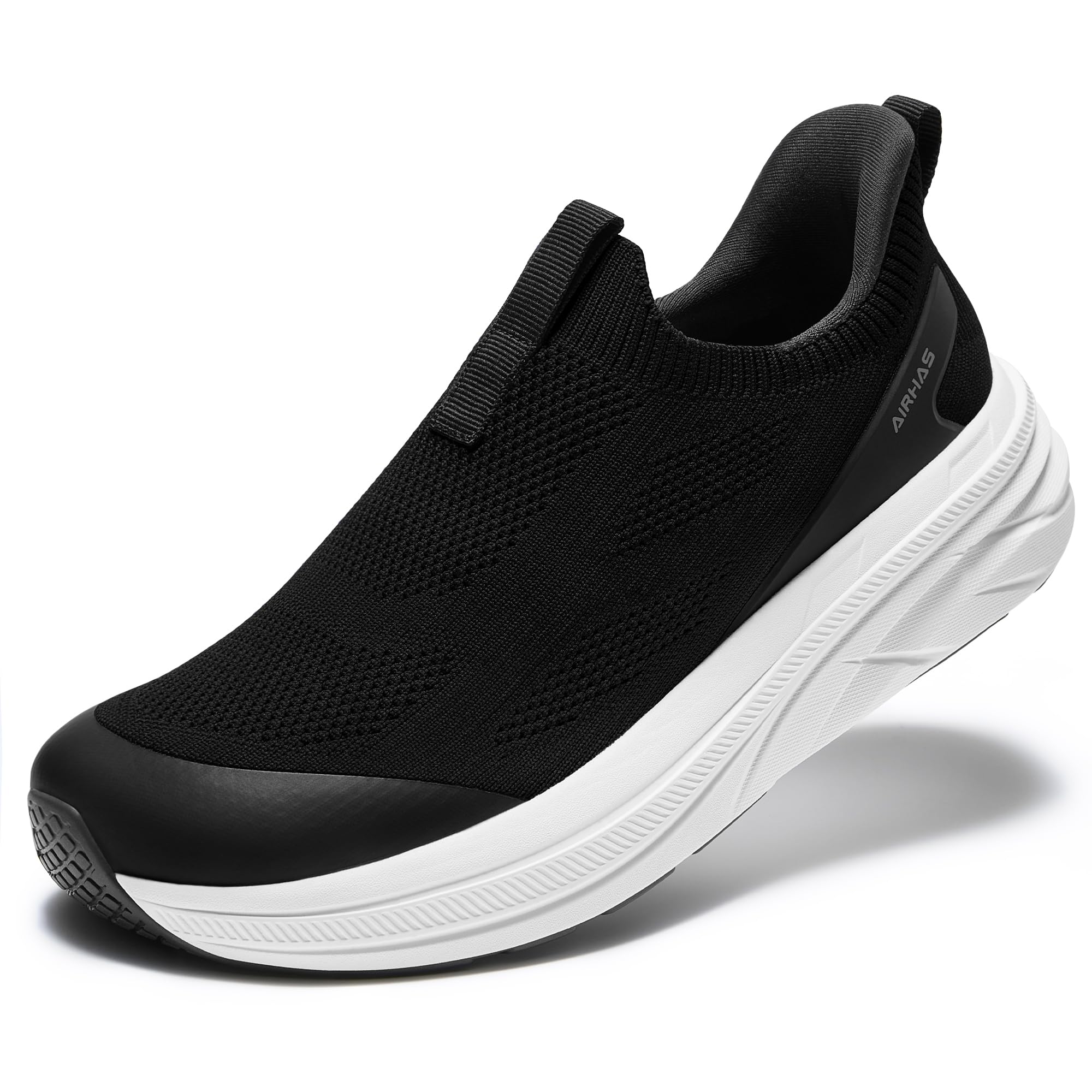 AIRHAS Womens Wide Toe Box Walking Shoes Slip On