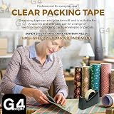 G4GADGET 3 Pack Clear Cello Tape 24mm 45 Micron Packaging Tape view 9